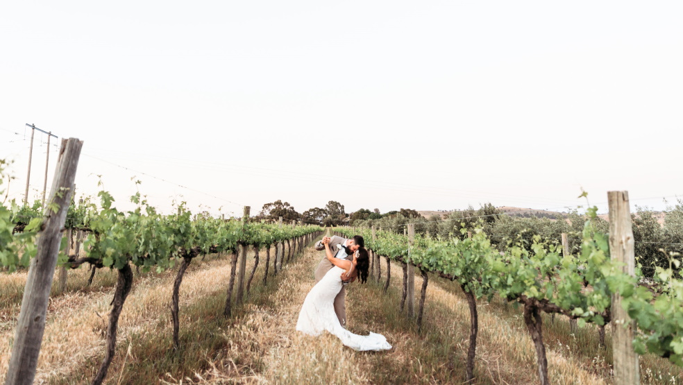 planning a vineyard wedding